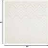 image:imageNourison Home Versatile Ivory White 3 x 5 Area Rug  Easy Clean Non Shedding Bed Room Living Room Dining Room Kitchen 3 x 5Ivory White