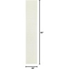 image:imageNourison Home Versatile Ivory White 3 x 5 Area Rug  Easy Clean Non Shedding Bed Room Living Room Dining Room Kitchen 3 x 5Ivory White