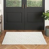 image:imageNourison Home Versatile Ivory White 3 x 5 Area Rug  Easy Clean Non Shedding Bed Room Living Room Dining Room Kitchen 3 x 5Ivory White