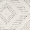 image:imageNourison Home Versatile Ivory White 3 x 5 Area Rug  Easy Clean Non Shedding Bed Room Living Room Dining Room Kitchen 3 x 5Ivory White