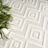image:imageNourison Home Versatile Ivory White 3 x 5 Area Rug  Easy Clean Non Shedding Bed Room Living Room Dining Room Kitchen 3 x 5Ivory White