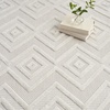 image:imageNourison Home Versatile Ivory White 3 x 5 Area Rug  Easy Clean Non Shedding Bed Room Living Room Dining Room Kitchen 3 x 5Ivory White