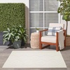 image:imageNourison Home Versatile Ivory White 3 x 5 Area Rug  Easy Clean Non Shedding Bed Room Living Room Dining Room Kitchen 3 x 5Ivory White