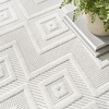 image:imageNourison Home Versatile Ivory White 3 x 5 Area Rug  Easy Clean Non Shedding Bed Room Living Room Dining Room Kitchen 3 x 5Ivory White