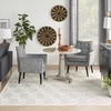 image:imageNourison Home Versatile Ivory White 3 x 5 Area Rug  Easy Clean Non Shedding Bed Room Living Room Dining Room Kitchen 3 x 5Ivory White