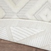 image:imageNourison Home Versatile Ivory White 3 x 5 Area Rug  Easy Clean Non Shedding Bed Room Living Room Dining Room Kitchen 3 x 5Ivory White