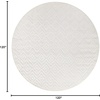 image:imageNourison Home Versatile Ivory White 3 x 5 Area Rug  Easy Clean Non Shedding Bed Room Living Room Dining Room Kitchen 3 x 5Ivory White