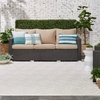image:imageNourison Home Versatile Ivory White 3 x 5 Area Rug  Easy Clean Non Shedding Bed Room Living Room Dining Room Kitchen 3 x 5Ivory White