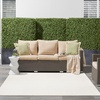 image:imageNourison Home Versatile Ivory White 3 x 5 Area Rug  Easy Clean Non Shedding Bed Room Living Room Dining Room Kitchen 3 x 5Ivory White