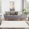image:imageNourison Home Versatile Ivory White 3 x 5 Area Rug  Easy Clean Non Shedding Bed Room Living Room Dining Room Kitchen 3 x 5Ivory White