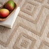 image:imageNourison Home Versatile Ivory White 3 x 5 Area Rug  Easy Clean Non Shedding Bed Room Living Room Dining Room Kitchen 3 x 5Natural Beige