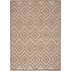 image:imageNourison Home Versatile Ivory White 3 x 5 Area Rug  Easy Clean Non Shedding Bed Room Living Room Dining Room Kitchen 3 x 5Natural Beige