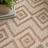 image:imageNourison Home Versatile Ivory White 3 x 5 Area Rug  Easy Clean Non Shedding Bed Room Living Room Dining Room Kitchen 3 x 5Natural Beige