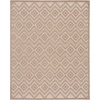 image:imageNourison Home Versatile Ivory White 3 x 5 Area Rug  Easy Clean Non Shedding Bed Room Living Room Dining Room Kitchen 3 x 5Natural Beige
