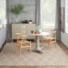 image:imageNourison Home Versatile Ivory White 3 x 5 Area Rug  Easy Clean Non Shedding Bed Room Living Room Dining Room Kitchen 3 x 5Natural Beige