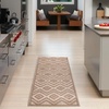 image:imageNourison Home Versatile Ivory White 3 x 5 Area Rug  Easy Clean Non Shedding Bed Room Living Room Dining Room Kitchen 3 x 5Natural Beige