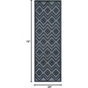 image:imageNourison Home Versatile Ivory White 3 x 5 Area Rug  Easy Clean Non Shedding Bed Room Living Room Dining Room Kitchen 3 x 5Navy Blue