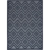 image:imageNourison Home Versatile Ivory White 3 x 5 Area Rug  Easy Clean Non Shedding Bed Room Living Room Dining Room Kitchen 3 x 5Navy Blue