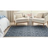 image:imageNourison Home Versatile Ivory White 3 x 5 Area Rug  Easy Clean Non Shedding Bed Room Living Room Dining Room Kitchen 3 x 5Navy Blue
