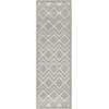 image:imageNourison Home Versatile Ivory White 3 x 5 Area Rug  Easy Clean Non Shedding Bed Room Living Room Dining Room Kitchen 3 x 5Silver Grey