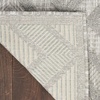 image:imageNourison Home Versatile Ivory White 3 x 5 Area Rug  Easy Clean Non Shedding Bed Room Living Room Dining Room Kitchen 3 x 5Silver Grey