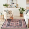 image:imageNourison Home Vintage Home Bohemian Navy 5 x 7 Area Rug Easy Cleaning Non Shedding Bed Room Living Room Dining Room Backyard Deck Patio 5x7Navy