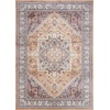 image:imageNourison Home Vintage Home Ivory Red 5 x 7 Area Rug  Easy Clean Non Shedding Bed Room Living Room Dining Room Kitchen 5 x 7Gold