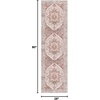 image:imageNourison Home Vintage Home Ivory Red 5 x 7 Area Rug  Easy Clean Non Shedding Bed Room Living Room Dining Room Kitchen 5 x 7Ivory Red
