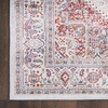 image:imageNourison Home Vintage Home Ivory Red 5 x 7 Area Rug  Easy Clean Non Shedding Bed Room Living Room Dining Room Kitchen 5 x 7Ivory Red