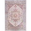 image:imageNourison Home Vintage Home Ivory Red 5 x 7 Area Rug  Easy Clean Non Shedding Bed Room Living Room Dining Room Kitchen 5 x 7Ivory Red