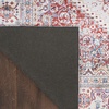 image:imageNourison Home Vintage Home Ivory Red 5 x 7 Area Rug  Easy Clean Non Shedding Bed Room Living Room Dining Room Kitchen 5 x 7Ivory Red