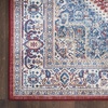 image:imageNourison Home Vintage Home Ivory Red 5 x 7 Area Rug  Easy Clean Non Shedding Bed Room Living Room Dining Room Kitchen 5 x 7Red Blue