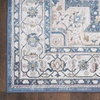 image:imageNourison Home Vintage Home Ivory Red 6 x 9 Area Rug  Easy Clean Non Shedding Bed Room Living Room Dining Room Kitchen 6 x 9Ivory Blue