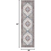 image:imageNourison Home Vintage Home Ivory Red 6 x 9 Area Rug  Easy Clean Non Shedding Bed Room Living Room Dining Room Kitchen 6 x 9Ivory Red