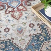 image:imageNourison Home Vintage Home Ivory Red 6 x 9 Area Rug  Easy Clean Non Shedding Bed Room Living Room Dining Room Kitchen 6 x 9Ivory Red