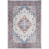 image:imageNourison Home Vintage Home Ivory Red 6 x 9 Area Rug  Easy Clean Non Shedding Bed Room Living Room Dining Room Kitchen 6 x 9Ivory Red