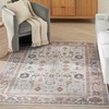 image:imageNourison Home Vintage Home Red 5 x 7 Area Rug  Easy Clean Non Shedding Bed Room Living Room Dining Room Kitchen 5 x 7Ivory