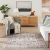 image:imageNourison Home Vintage Home Red 5 x 7 Area Rug  Easy Clean Non Shedding Bed Room Living Room Dining Room Kitchen 5 x 7Ivory