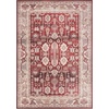 image:imageNourison Home Vintage Home Red 5 x 7 Area Rug  Easy Clean Non Shedding Bed Room Living Room Dining Room Kitchen 5 x 7Red