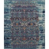image:imageNourison Home Vintage Kashan Ivory 6 x Round Area Rug  Easy Clean Non Shedding Bed Room Living Room Dining Room Kitchen 6 x RoundBlue