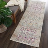 image:imageNourison Home Vintage Kashan Ivory 6 x Round Area Rug  Easy Clean Non Shedding Bed Room Living Room Dining Room Kitchen 6 x RoundIvory