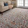 image:imageNourison Home Vintage Kashan Ivory 6 x Round Area Rug  Easy Clean Non Shedding Bed Room Living Room Dining Room Kitchen 6 x RoundIvory