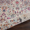 image:imageNourison Home Vintage Kashan Ivory 6 x Round Area Rug  Easy Clean Non Shedding Bed Room Living Room Dining Room Kitchen 6 x RoundIvory