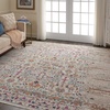 image:imageNourison Home Vintage Kashan Ivory 6 x Round Area Rug  Easy Clean Non Shedding Bed Room Living Room Dining Room Kitchen 6 x RoundIvory