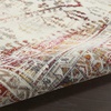 image:imageNourison Home Vintage Kashan Ivory Red 810 x 1110 Area Rug  Easy Clean Non Shedding Bed Room Living Room Dining Room Kitchen 9 x 12Ivory Red