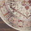image:imageNourison Home Vintage Kashan Ivory Red 810 x 1110 Area Rug  Easy Clean Non Shedding Bed Room Living Room Dining Room Kitchen 9 x 12Ivory Red