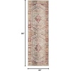 image:imageNourison Home Vintage Kashan Ivory Red 810 x 1110 Area Rug  Easy Clean Non Shedding Bed Room Living Room Dining Room Kitchen 9 x 12Ivory Red