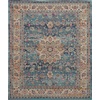 image:imageNourison Home Vintage Kashan Traditional Blue 710 x 910 Area Rug Easy Cleaning Non Shedding Bed Room Living Room Dining Room Kitchen 8x10
