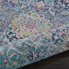 image:imageNourison Home Vintage Kashan Vintage Grey 4 x Round Area Rug Easy Cleaning Non Shedding Bed Room Living Room Dining Room Kitchen 4 RoundBlue
