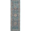 image:imageNourison Home Vintage Kashan Vintage Grey 4 x Round Area Rug Easy Cleaning Non Shedding Bed Room Living Room Dining Room Kitchen 4 RoundBlue